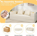 COMAX Boneless Couch, Futon Sofa Bed Couches Versatile Queen - Image 8