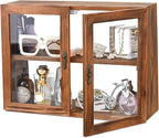 MOOCA Wood and Glass Display Case by Mooca