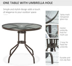 Outsunny 6 Piece Patio Dining Set - Image 3