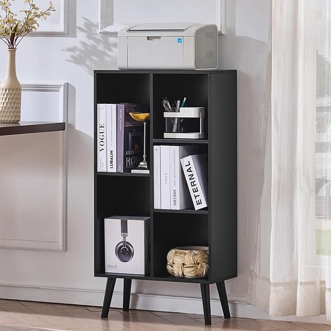LEYAOYAO 5 Cube Bookshelf 3-Tier Bookcase by LEYAOYAO-Findtheshiningpointofyourideallife%EF%BC%81