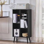 LEYAOYAO 5 Cube Bookshelf 3-Tier Bookcase by LEYAOYAO-Findtheshiningpointofyourideallife%EF%BC%81