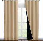 NICETOWN Living Room Completely Shaded Draperies, Privacy Protection & Noise by NICETOWN