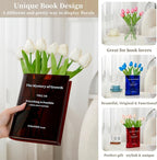 Puransen Brown Book-Shaped Vase - Image 3