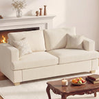 Apicizon 63" Loveseat Sofa Couch, Cloud Couch Lounge Sofa by APICIZON