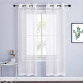 NICETOWN Ivory Sheer Curtains 72 inch Length by NICETOWN