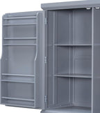 VilroCaz Freestanding Large Kitchen Pantry, Wooden Kitchen Organizers and - Image 7