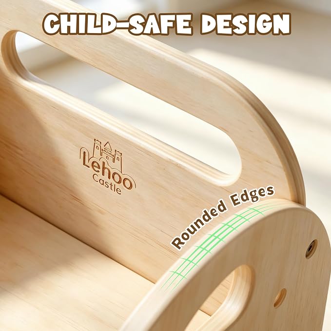 Lehoo Castle Montessori Weaning Table and Chair Set - Image 5