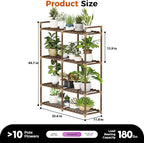 Bamworld Plant Stand with Grow Lights - Image 6