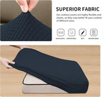 Easy-Going Stretch 4 Pieces Couch Cushion Covers - Image 4