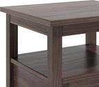 SIMPLIHOME Warm Shaker Solid Wood 20 inch Wide Transitional-Style End Tables in - Image 4