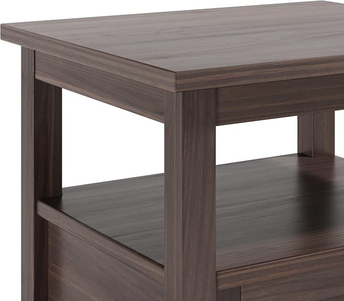 SIMPLIHOME Warm Shaker Solid Wood 20 inch Wide Transitional-Style End Tables in - Image 4