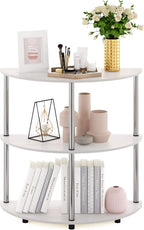 Furinno Frans Turn-N Half Round Console Table - Image 4