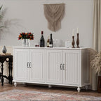 Scurrty 62'' Coffee Bar Cabinet Kitchen - Image 3
