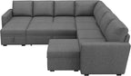 HONBAY Modular Sectional Sleeper Sofa - Image 8