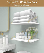 Afuly 12 Inch Deep Floating Shelves - Image 6