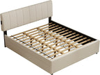 King Size Upholstered Platform Bed - Image 10