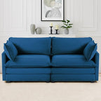 78'' Sectional Modular 2 Seat Cloud Loveseat, Oversized Love Seat 2 Seat Sofa by ROWHY