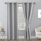 Blackout Curtains for Bedroom, 38 x 84 Inch, 2 Panels | Thermal Insulated & - Image 8
