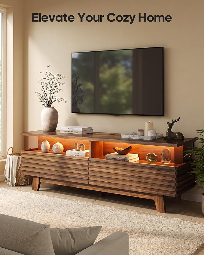 HAUOMS 59" TV Stand for Living Room - Image 7