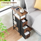 LOAKEKEL Narrow End Table Living Room - Image 7