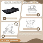 Folding Sofa Bed, Convertible Sleeper Chair - Image 9