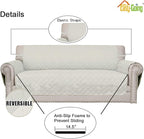 Easy-Going Reversible Oversized Couch Cover - Image 3