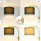 Nintiue Upgraded Modern Arc Dimmable Tall Standing Floor Lamp - Image 3