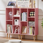 LEYAOYAO 5 Cube Bookshelf 3-Tier Bookcase - Image 4