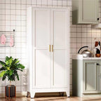 71" Tall Pantry Storage Cabinets - Image 5
