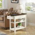 ChooChoo Side Table Living Room, Narrow End Table by ChooChoo