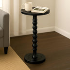 Round Side Table for Small Spaces, Drink Table - Image 2