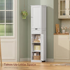 TEENFON 67" H Tall Bathroom Cabinet - Image 6