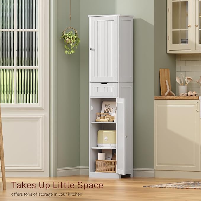 TEENFON 67" H Tall Bathroom Cabinet - Image 6