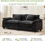 Oprisen 86" Modular Sectional Sofa, Comfy Cloud Couch Sectional Sofa - Image 7