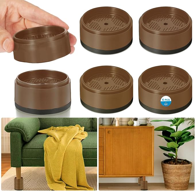 Bed Risers 1 inch, 2 inch, 3 inch, 4 inch Heavy Duty, Adjustable Furniture Riser - Image 7