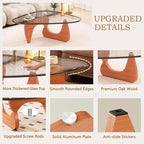 Coffee Table for Living Room Mid Century Modern Center Small Table - Image 6