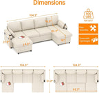 DURASPACE Sofa Bed Pull Out Couch Sleeper - Image 2