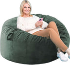 Bean Bag Chairs, Memory Foam Stuffing Bean Bag Chair by Unknown