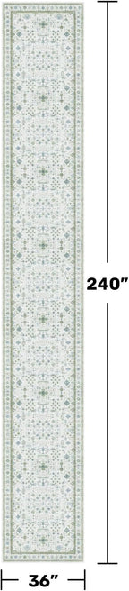 Oushak 3x20 Wide Hallway Runner Rug - Image 2