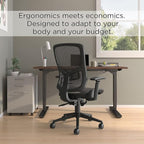 STAPLES Kroy Ergonomic Task Chair, Lumbar Support, Adjustable Height - Image 4