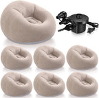 Realspring 6 9 12 Pcs Inflatable Bean Bag Chairs by Realspring