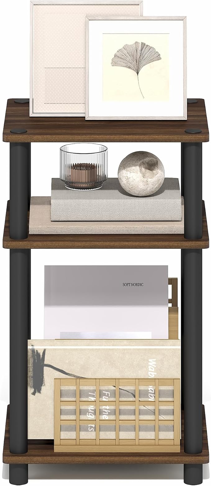Furinno Turn-N-Tube Side Table, 3-Tier End Table - Image 6