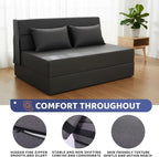 Fvkind Folding Sofa Bed, Foldable Sleeper Chair - Image 4