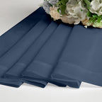 Navy Blue Sheer Curtains 78 Inches Long 2 Panels - Image 7