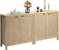 SICOTAS Rattan Sideboard Buffet Cabinet by SICOTAS