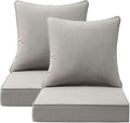 Sunbrella Outdoor Deep Seat & Back Cushion Set, 24 x 24 Inch Water Repellent by Supflourishia