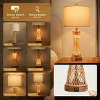 OYEARS 27" Table Lamps Set of 2 - Image 2