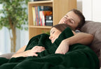 Utopia Bedding Soft Fleece Bed Blanket Twin Size Forest Green | Microfiber - Image 6