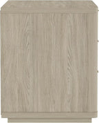 Eco-Friendly Nightstand in Natural Finish, Sustainable Bedside Table Made from - Image 8