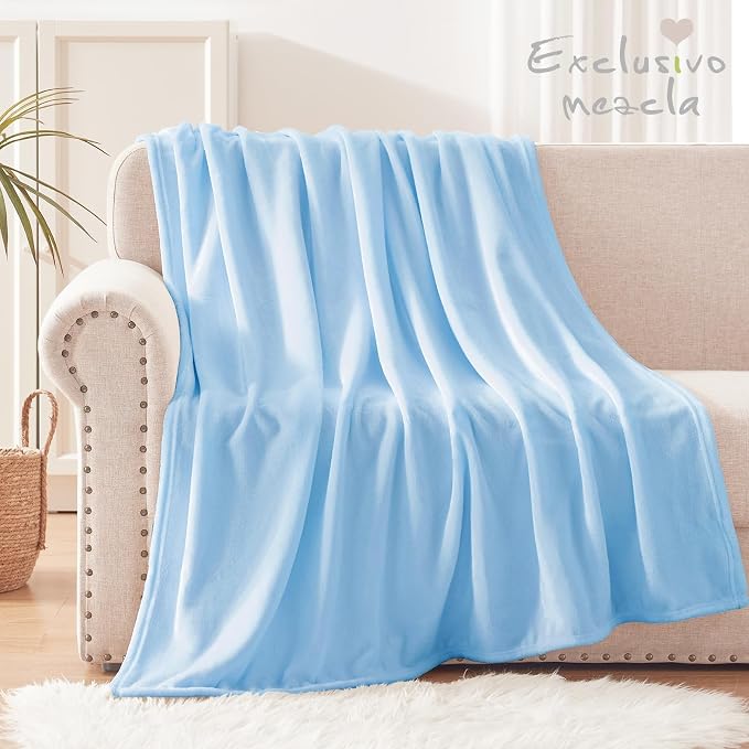 Exclusivo Mezcla Soft Large Fleece Throw Blanket - Image 4